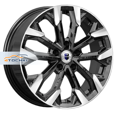K&K 6,5x17/5x114,3 ET50 D54,1 Морейн (КС1046) Алмаз черный