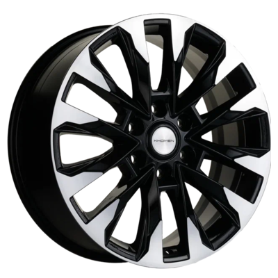 Khomen Wheels 8x20/6x139,7 ET28 D78,1 KHW2010 (Chevrolet Tahoe) Black-FP