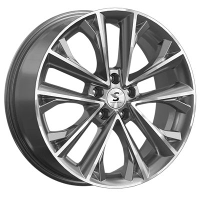 Premium Series 7x18/5x108 ET47 D60,1 КР012 (Tiggo 8 Pro) Diamond Gloss Graphite