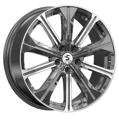 Premium Series 7x19/5x108 ET45 D60,1 КР013 (Tiggo 8 Pro) Diamond Gloss Graphite