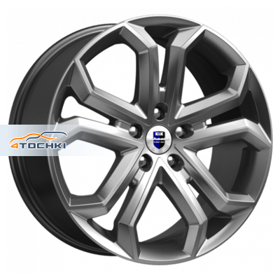 K&K 8,5x19/5x127 ET40 D71,6 Пандора (КС466) Дарк платинум