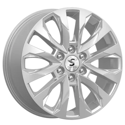 Premium Series 8x20/6x139,7 ET38 D67,1 КР007 (Pajero Sport) Elite Silver