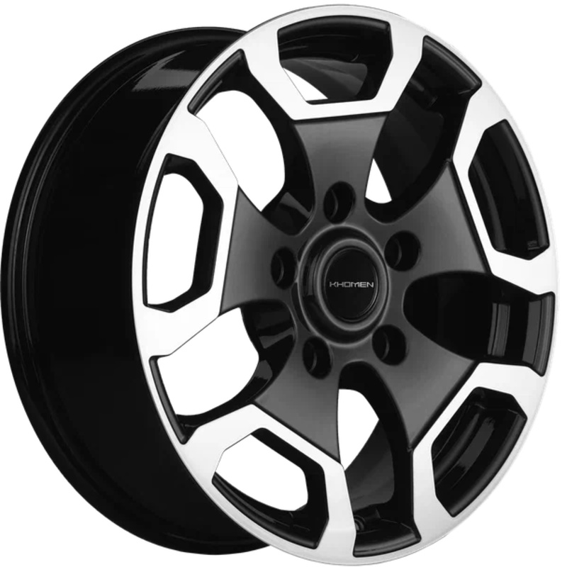 Khomen Wheels 6,5x17/5x139,7 ET35 D98,5 KHW1725 (Niva 4x4) Black-FP