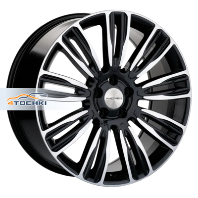 Khomen Wheels 8,5x20/5x130 ET45 D71,6 KHW2004 (Q7/Touareg) Black-FP