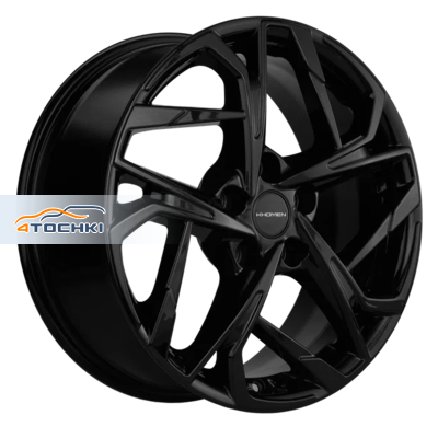 Khomen Wheels 7x17/5x108 ET40 D54,1 KHW1716 (Jac/Москвич 3) Black