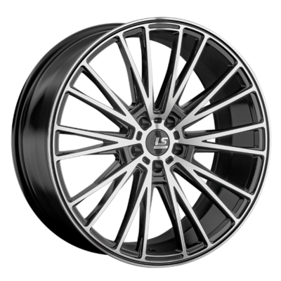 LS FlowForming 9x21/5x112 ET25 D66,6 RC60 BKF (конус)