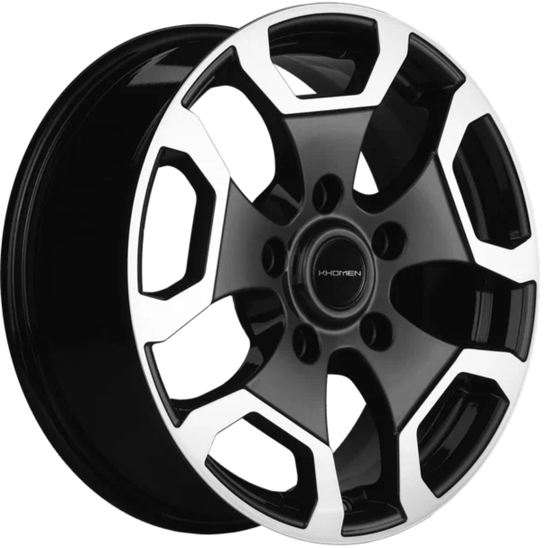 Khomen Wheels 6,5x17/5x139,7 ET40 D98,5 KHW1725 (Niva Travel/Legend) Black-FP