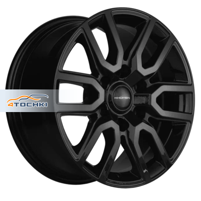 Khomen Wheels 8x17/6x139,7 ET30 D106,1 KHW1723 (Fortuner/Hilux) Black