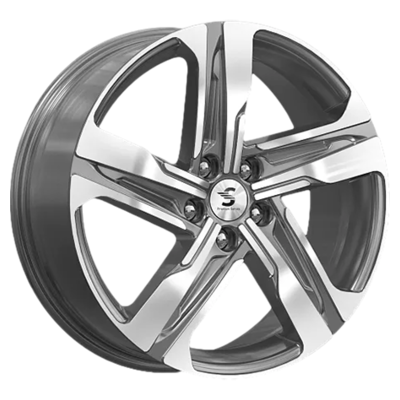 Premium Series 7,5x19/5x114,3 ET50 D67,1 КР004 (Sportage) Diamond Gloss Graphite