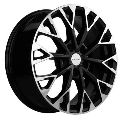 Khomen Wheels 7x17/5x114,3 ET47 D66,1 KHW1718 (Nissan Juke F15 [14..20]) Black-FP