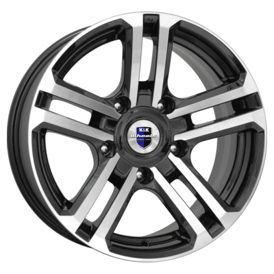 K&K 7x16/5x139,7 ET5 D110,1 Палладика (КС591М) Алмаз черный