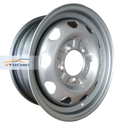 Kronprinz/Accuride 6,5x16/5x139,7 ET40 D108,5 УАЗ Патриот/Хантер Silver (У160-3101012-05) (5 мм) 825 кг