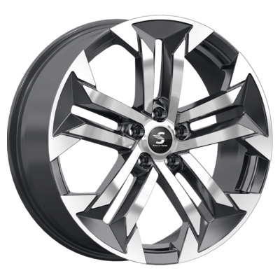 Premium Series 7,5x19/5x108 ET36 D65,1 КР015 (Exeed TXL/VX) Diamond Black Gris