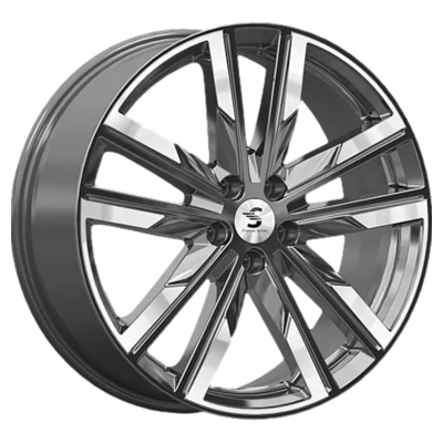 Premium Series 8x20/5x114,3 ET30 D60,1 КР014 (Lexus RX) Diamond Gloss Graphite