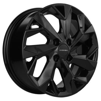 Khomen Wheels 6x15/4x100 ET45 D56,6 KHW1508 (Nexia) Black