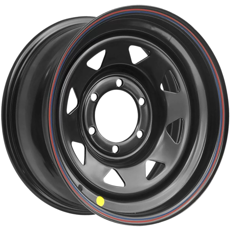 ZEPP 4x4 8x16/6x139,7 ET10 D110 Toyota Hilux 2.5D, 3.0D (треуг. мелкий) Черный (LTM) (с увелич.полкой)