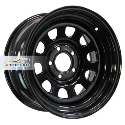 ZEPP 4x4 8x16/5x120 ET0 D75 Land Rover Discovery 2, VW Amarok Semicircle Gloss Black (LTM)