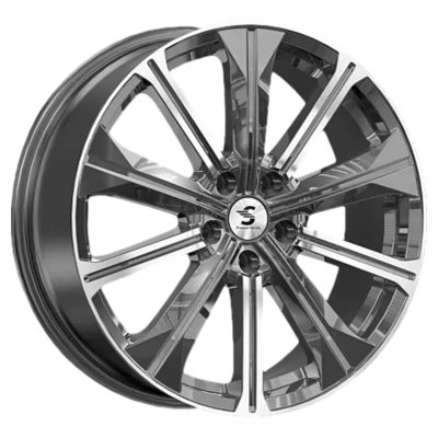Premium Series 7x19/5x114,3 ET40 D64,1 КР013 (Haval F7/F7x) Diamond Gloss Graphite