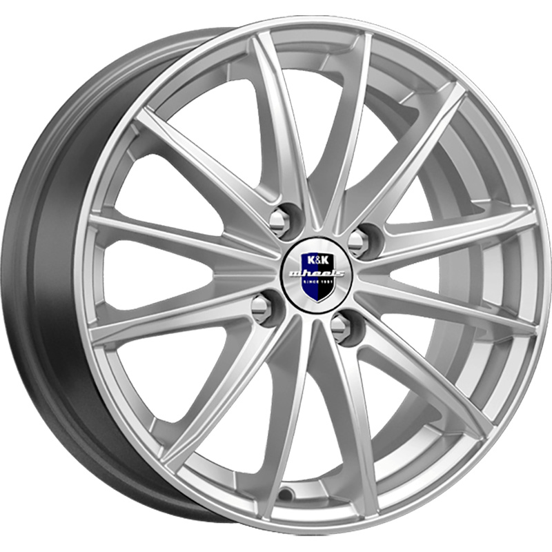 K&K 6x15/4x100 ET45 D67,1 Пойнт Бланк-оригинал (KC884) Сильвер SK