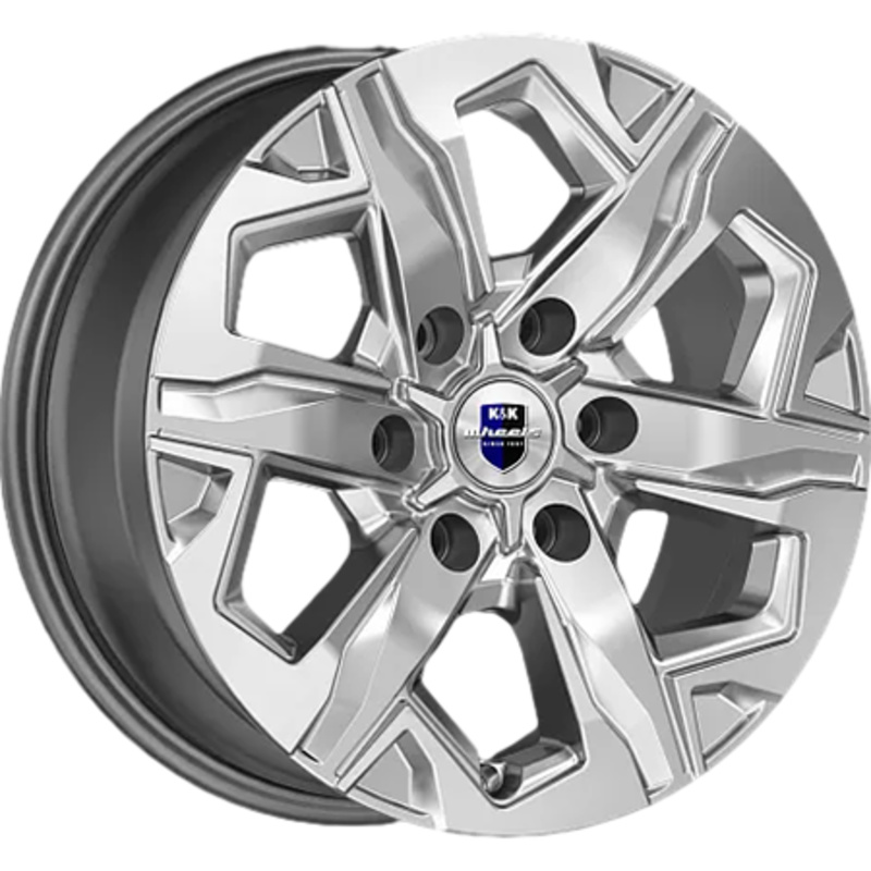 K&K 7,5x17/6x114,3 ET39 D67,1 Тейт (КС1050) Дарк платинум