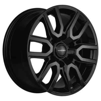 Khomen Wheels 8x17/6x139,7 ET25 D106,1 KHW1723 (LC Prado/Lexus GX) Black