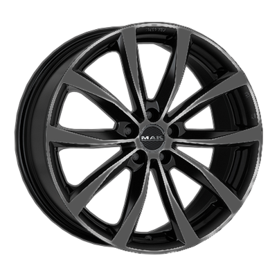 MAK 6,5x16/5x108 ET45 D72 Wolf Gloss Black