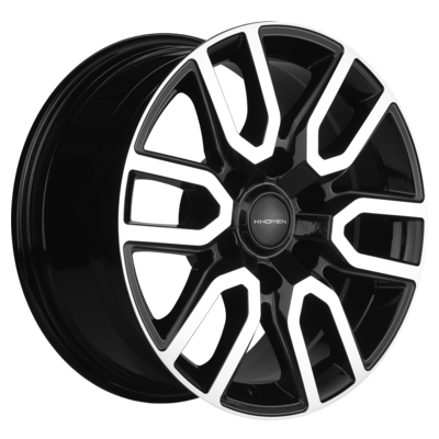 Khomen Wheels 8x17/6x139,7 ET25 D106,1 KHW1723 (LC Prado/Lexus GX) Black-FP