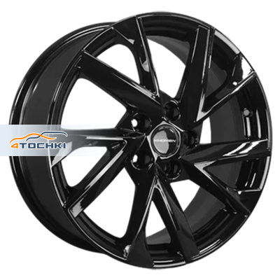 Khomen Wheels 7x17/5x108 ET40 D54,1 KHW1714 (Jac/Москвич 3) Black
