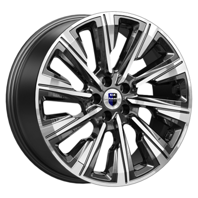 K&K 7,5x19/5x108 ET45 D67,1 Галего (КС1039) Алмаз черный