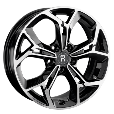 Replay 7x17/5x108 ET33 D60,1 CHR95 BKF (конус, C570)