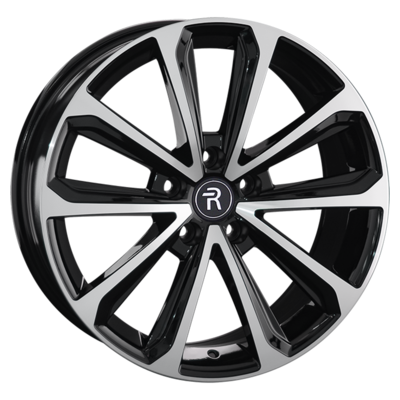 Replay 8x19/5x108 ET36 D65,1 CHR120 BKF (конус, C570)