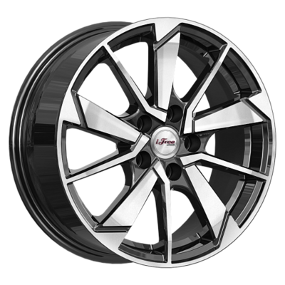 iFree 6,5x16/5x110 ET38 D67,1 Зиплайн (КС1042) Блэк Джек