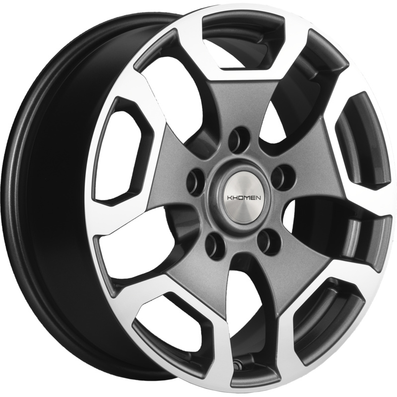 Khomen Wheels 6,5x17/5x139,7 ET40 D98,5 KHW1725 (Niva Travel/Legend) Gray-FP