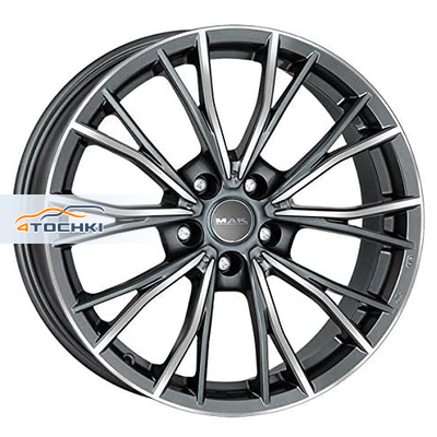 MAK 8x18/5x120 ET34 D72,6 Mark Gunmetal Mirror Face