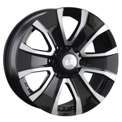 LS 8,5x20/6x139,7 ET36 D100,1 953 BKF (конус, Колпак+лого)