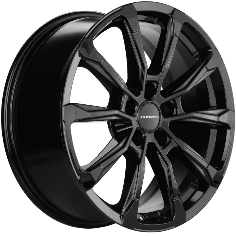Khomen Wheels 7,5x18/5x108 ET46 D63,4 KHW1808 (Tugella/Jaguar XF/F-Pace) Black