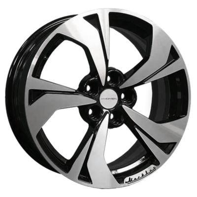 Khomen Wheels 7x17/5x114,3 ET40 D66,1 KHW1724 (Qashqai) Black-FP