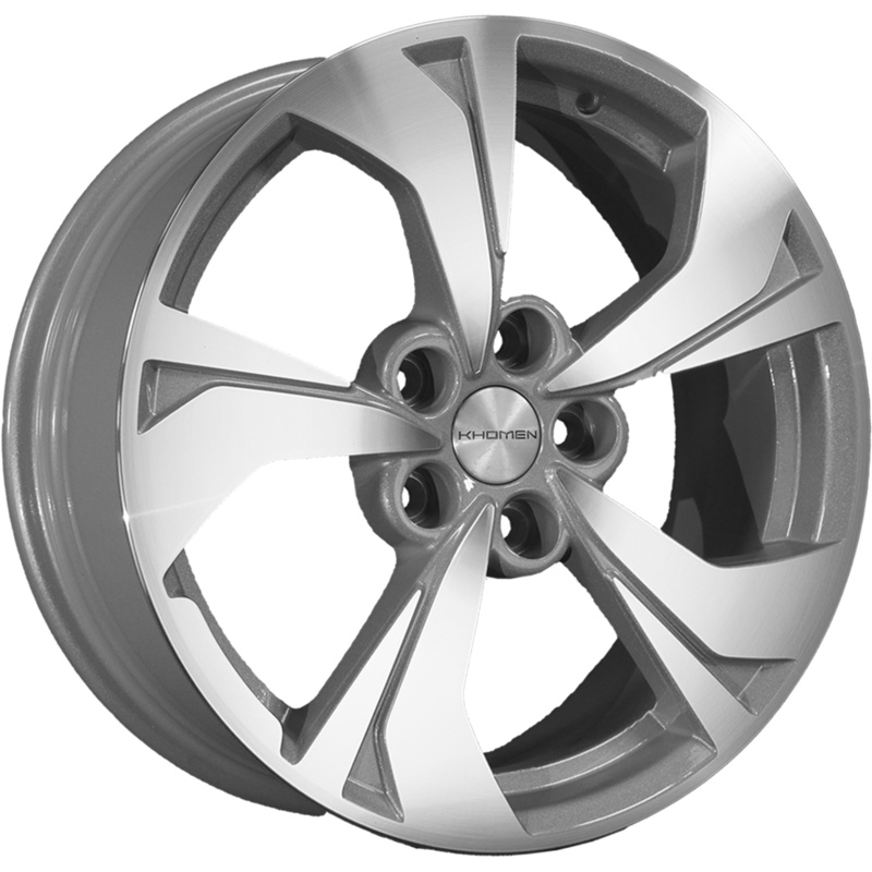 Khomen Wheels 7x17/5x114,3 ET40 D66,1 KHW1724 (Qashqai) F-Silver-FP