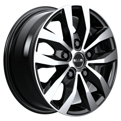 MAK 7x17/5x112 ET51 D66,6 Load 5 Black mirror