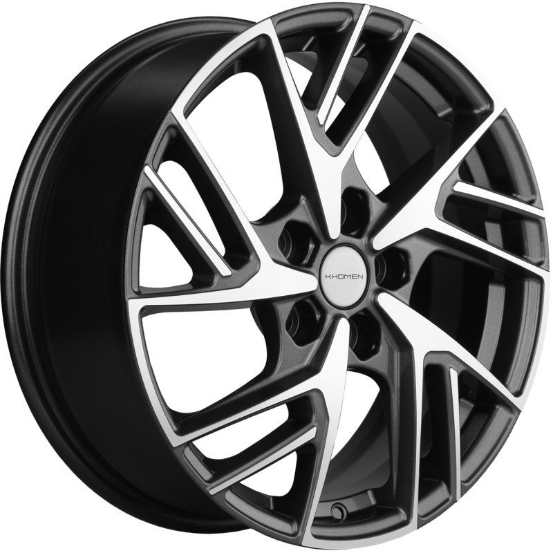 Khomen Wheels 6,5x17/5x114,3 ET45 D54,1 KHW1722 (Coolray) Gray-FP