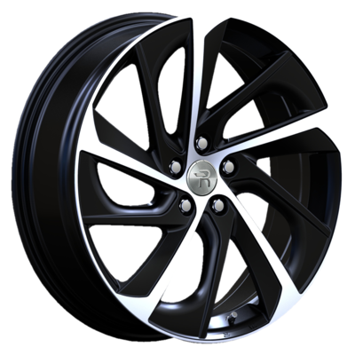 Replay 8x18/5x114,3 ET30 D60,1 LX104 BKF (конус, C570)