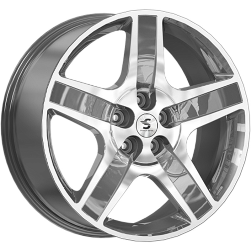 Premium Series 8,5x20/5x114,3 ET43 D67,1 КР008 (Genesis G80/GV80) Diamond Gloss Graphite