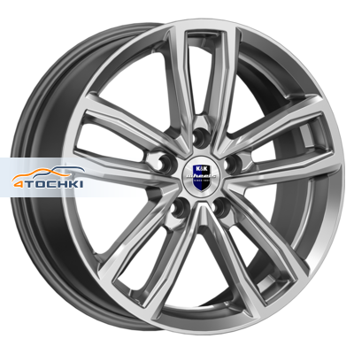 K&K 6,5x17/5x114,3 ET45 D66,1 Каланг (КС1086) Дарк платинум