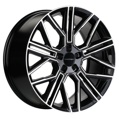 Khomen Wheels 9,5x21/5x120 ET45,5 D62,5 KHW2101 (Li 7/9) Black-FP