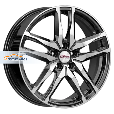 iFree 6,5x18/5x112 ET45 D57,1 Бомбей (КС1075) Блэк Джек