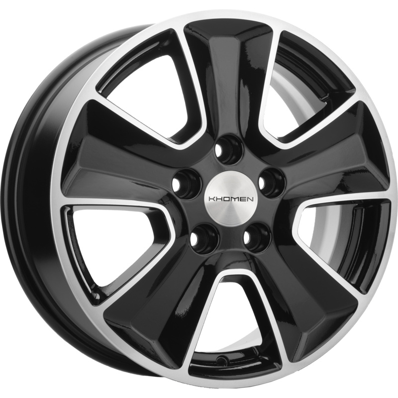 Khomen Wheels 6,5x16/5x110 ET46 D63,3 KHW1601 (Changan CS35) Black-FP