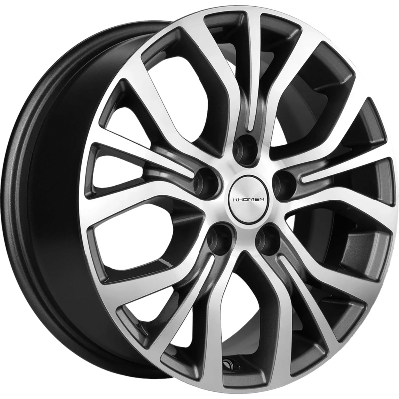 Khomen Wheels 6,5x16/5x114,3 ET43 D67,1 KHW1608 (Huyndai/Kia) Gray-FP
