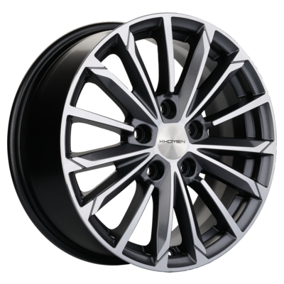 Khomen Wheels 6,5x16/5x114,3 ET43 D67,1 KHW1611 (Huyndai/Kia) Gray-FP
