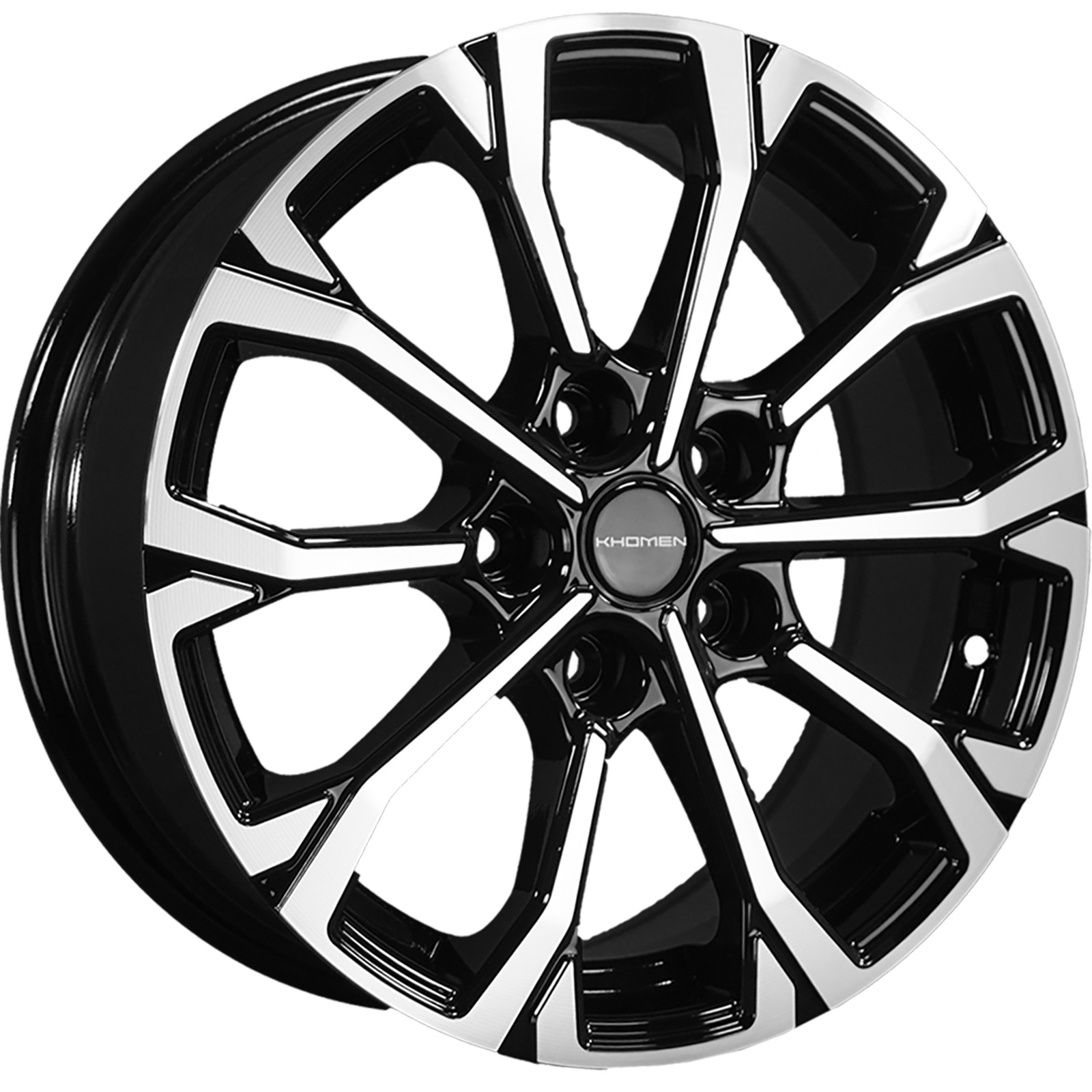 Khomen Wheels 6,5x16/5x114,3 ET45 D67,1 KHW1605 (Huyndai/Mazda) Black-FP