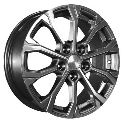 Khomen Wheels 6,5x16/5x114,3 ET50 D66,1 KHW1605 (Renault/Nissan) Gray-FP